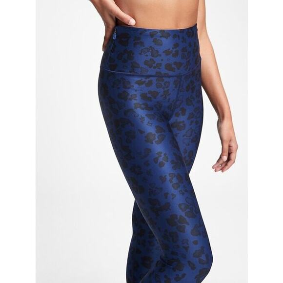 Gapfit Small High Rise Leggings Eclipse Leopard - Picture 4 of 6